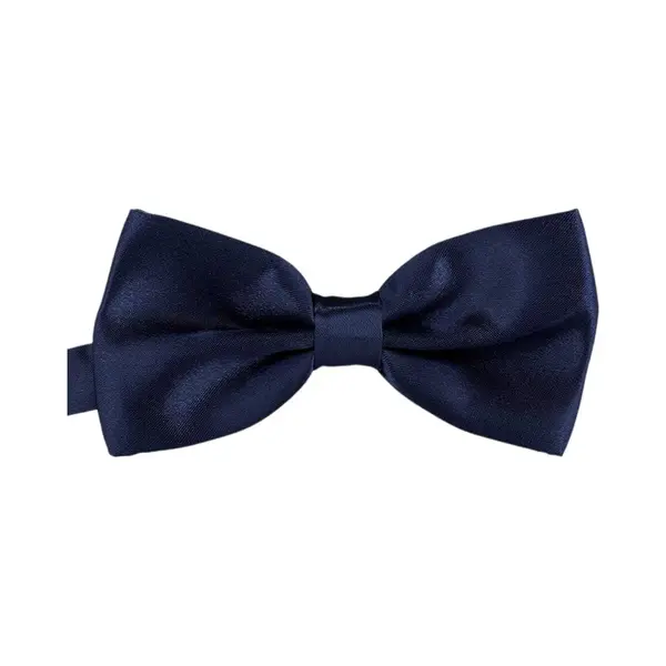 Sorprese Strik - Donkerblauw - Vlinderdas - Vlinderstrik - Vlinderdassen - Satijn - Voorgestrikt - Cadeau thumbnail