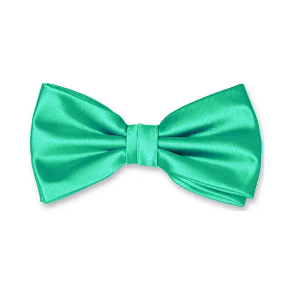 Sorprese Strik - Aqua/Groen - Vlinderdas - Vlinderstrik - Vlinderdassen - Satijn - Voorgestrikt - Cadeau thumbnail