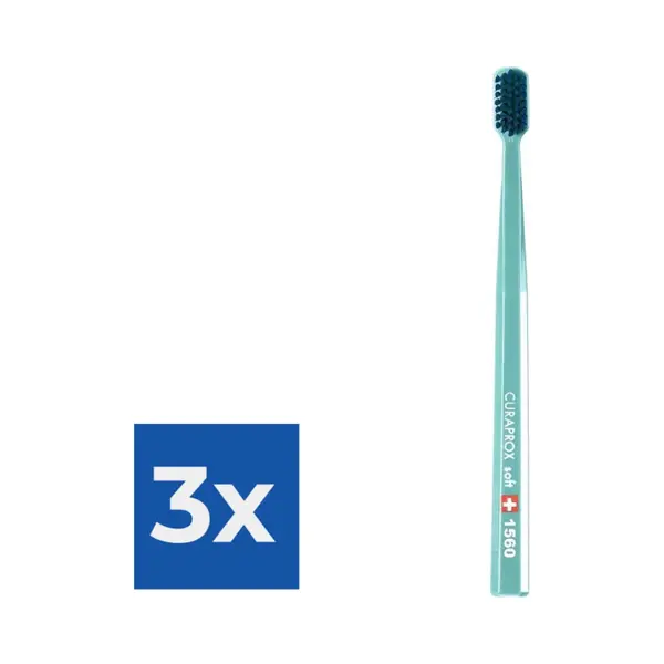 Curaprox Cs 1560 Soft Tandenborstel - Voordeelverpakking 3 Stuks thumbnail