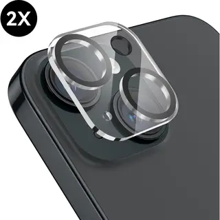 Mobstore 2x Camera Lens Screen Protector Geschikt Voor IPhone 15 / IPhone 15 Plus Camera Lens Screen Protector - Screenprotector - Camera Protector Geschikt