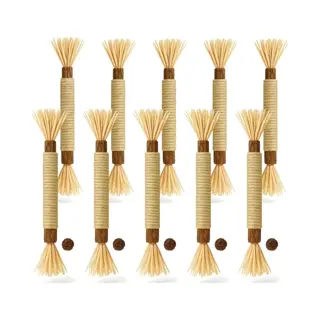Twenty4seven® Matatabi Stokjes Voor Katten - 10 Stuks - 100% Natuurlijk En Eetbaar Kattenspeelgoed - Catnip Effect Voor Kat