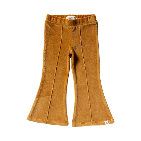 Your Wishes Winter Flare Legging Meisjes - Bruin - Velvet, Jersey thumbnail