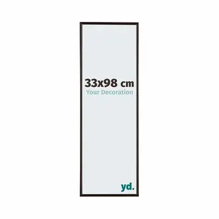 Your Decoration Fotokader 33x98 Cm - Antraciet - Kunststof - Evry