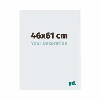 Your Decoration Fotokader 46x61 Cm - Wit Hoogglans - Kunststof - Evry