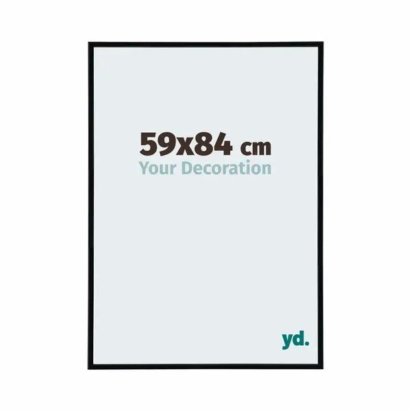 Your Decoration Fotokader 59x84 Cm - Zwart Mat - Kunststof - Annecy thumbnail