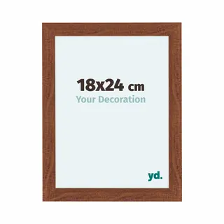 Your Decoration Fotokader 36x48 Cm - Walnoot - Mdf - Como