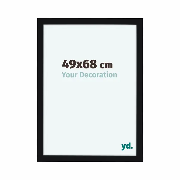 Your Decoration Fotokader 49x68 Cm - Zwart Hoogglans - Mdf - Como thumbnail