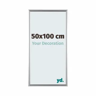 Your Decoration Fotokader 50x100 Cm - Zilver - Kunststof - Bordeaux