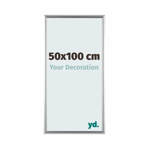 Your Decoration Fotokader 50x100 Cm - Zilver - Kunststof - Bordeaux thumbnail
