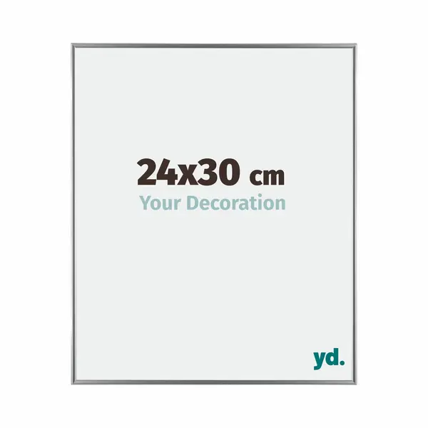 Your Decoration Fotokader 24x30 Cm - Zilver Hoogglans - Kunststof - Evry thumbnail