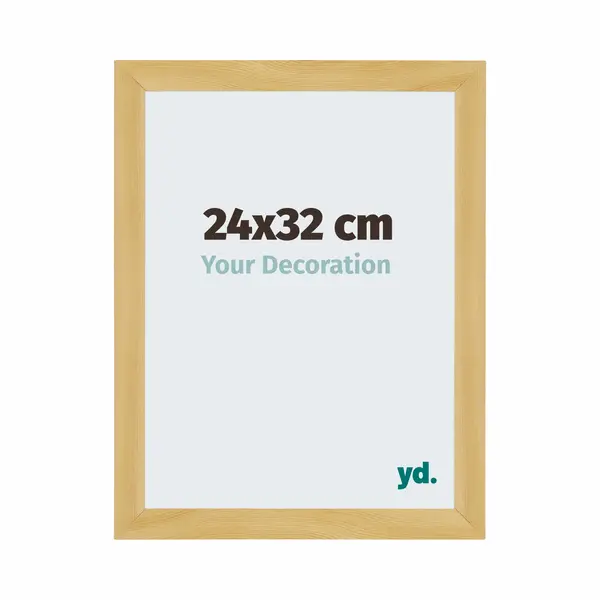 Yd. Your Decoration - Bilderrahmen 24x32 Cm - Kiefer Dekor - Bilderrahmen Aus Mdf Mit Acrylglas - Antireflex - 24x32 Rahmen - Mura thumbnail