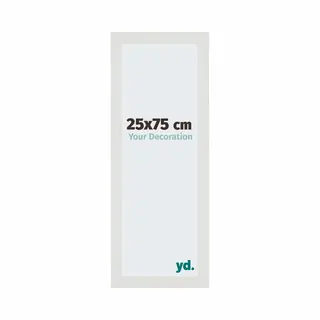 Your Decoration Fotokader 25x75 Cm - Wit Mat - Mdf - Mura