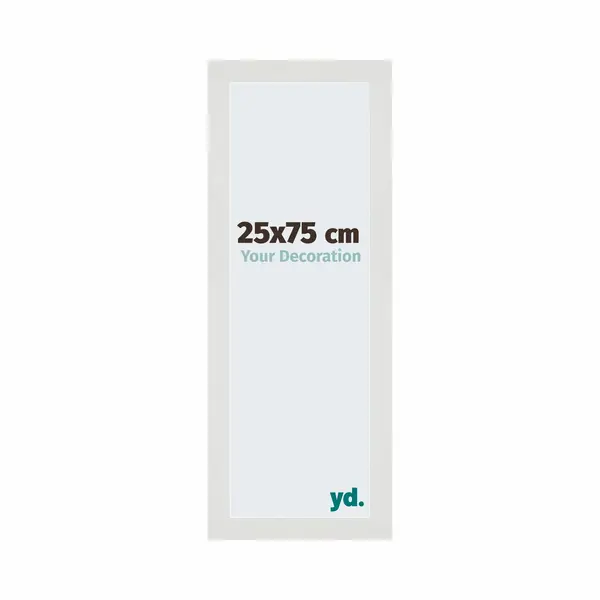 Your Decoration Fotokader 25x75 Cm - Wit Mat - Mdf - Mura thumbnail