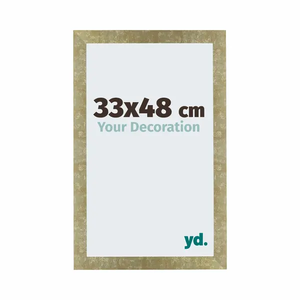 Your Decoration Fotokader 33x48 Cm - Goud Antiek - Mdf - Mura thumbnail