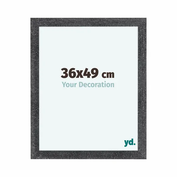Your Decoration Fotokader 36x49 Cm - Grijs Geveegd - Mdf - Como thumbnail