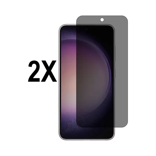 tw supply Privacy Screenprotector Geschikt Voor Samsung Galaxy A55 - Beschermglas - Screen Protector Geschikt Voor A55 - Privacy - Glasplaatje - 2 Stuks thumbnail