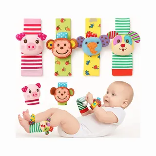 Botc Babysokken - Beestenbende - Antislip - 0-6 Maanden - Babysokjes - Baby Slofjes - Kraamcadeau - Baby Cadeau