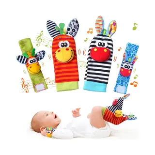 Botc Babysokken - Beestenbende - Antislip - 0-6 Maanden - Babysokjes - Baby Slofjes - Kraamcadeau - Baby Cadeau