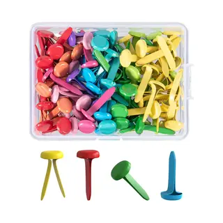 Botc Splitpennen - 100 Stuks - Splitpennen Knutselen 8 X 20 Mm - Voor Papierknutselen En Scrapbooking, Doe-het-zelf, Kaarten