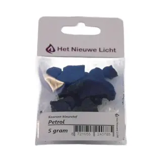 Het Nieuwe Licht ® - Kaarsen Kleurstof - Petrol - 5 Gram