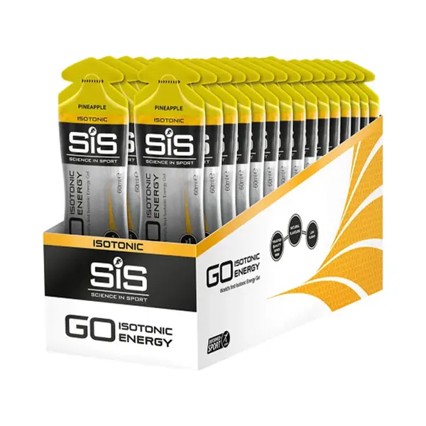 Science In Sport - SiS Go Isotonic Energygel - Energie Gel - Isotone Sportgel - Pineapple Smaak - 30 X 60ml thumbnail
