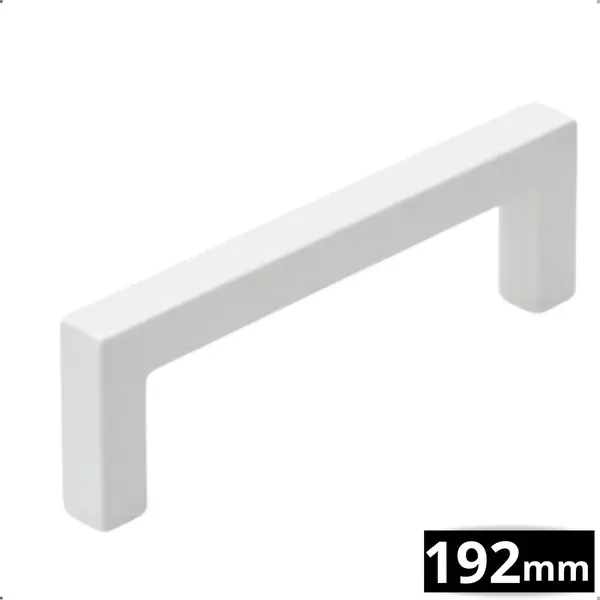 By Mjm Handgreep Wit Rvs 192 Mm - Handgrepen - Handgrepen Keukenkastjes - Inclusief Schroeven thumbnail