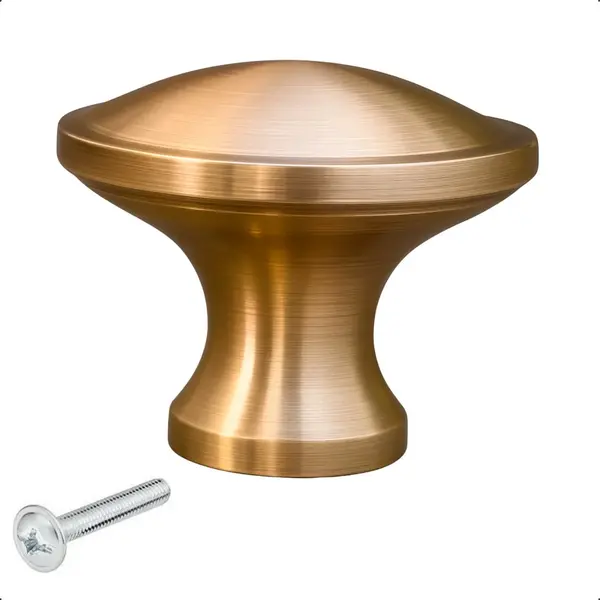 By Mjm Meubelknop Rapid Rond Goud - Kast Knopjes - Kastknoppen Goud - Meubelknop - Deurknoppen Voor Kasten - Meubelbeslag - Deurknopjes - Kastknopjes thumbnail