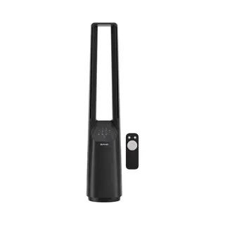 Auronic Turmventilator - Lamellenloses Modell - Luftkühler - Bodenventilator - Leiser Standventilator - 101 Cm - 6 Geschwindigkeiten - Ventilator -