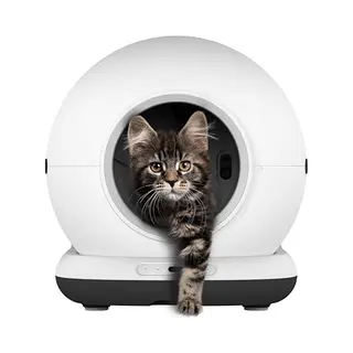 Automatische Kattenbak - Zelfreinigende Kattenbak - Inclusief App - Met Kattenbakmat En 3 Rollen Opvangzakjes - 82L Xxl- Zedar K1200