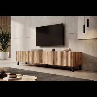 Meubella Tv-Meubel Pepinos 2 - Eiken - 200 Cm