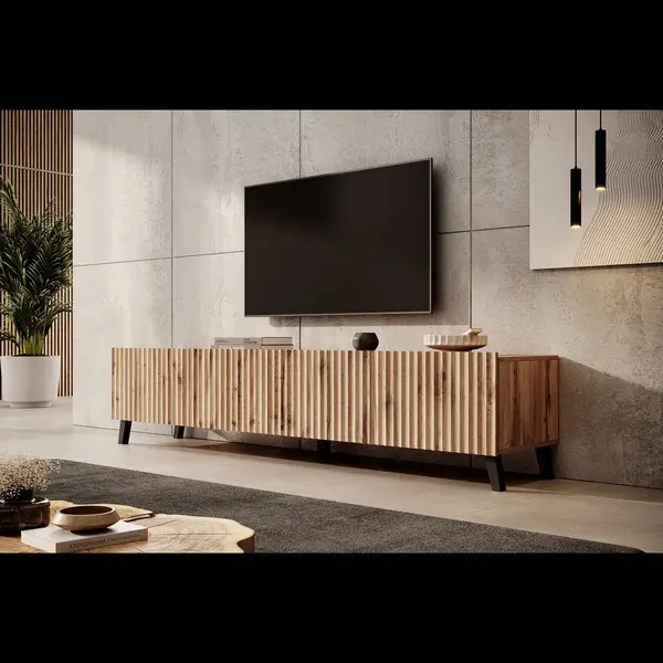 Meubella Tv-Meubel Pepinos 2 - Eiken - 200 Cm thumbnail