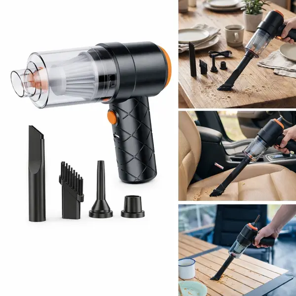 Nexxt Mini Stofzuiger - 4000 Pa Zuigkracht - Oplaadbaar thumbnail
