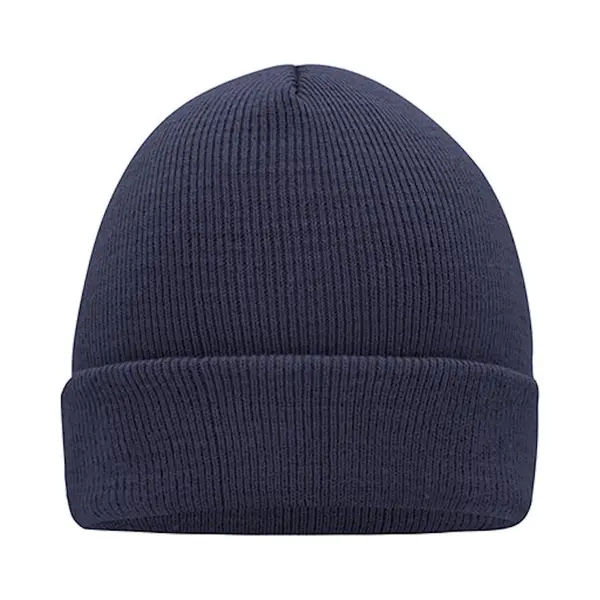 Myrtle Beach 'Knitted Cap' Beanie Navy/Blauw thumbnail