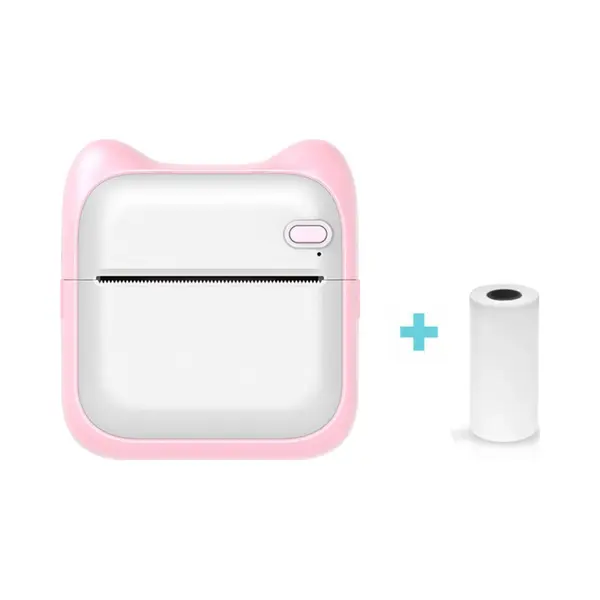 Livano Camera - Printer - Digitale Foto Camera - Camera Met Printer - Oplaadbaar - Roze thumbnail