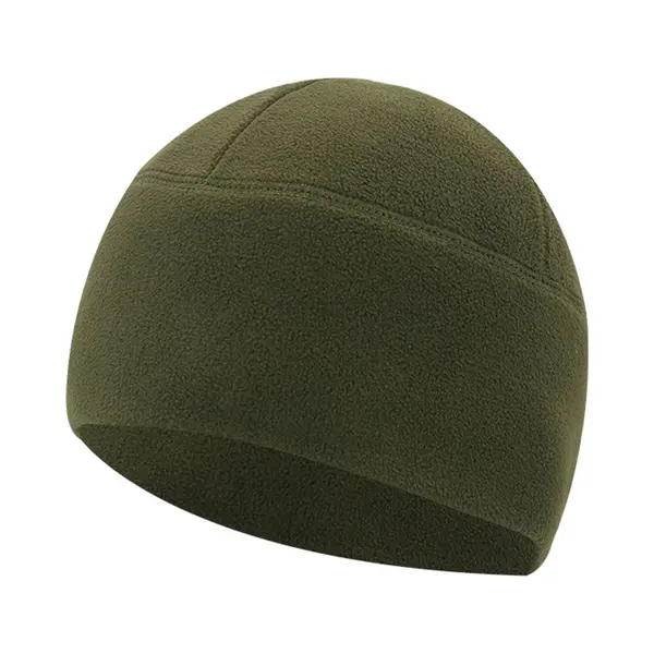 Somstyle Fietsmuts - Helmmuts - Muts Voor Hardlopen - Sport Beanie Dames & Heren - Legergroen thumbnail