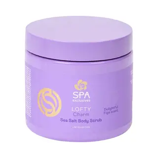 Spa Exclusives - Zeezout Bodyscrub - Paars - Lofty - Heerlijke Vijgengeur