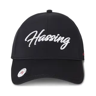 Hassing1894 Model Arught Black - Cap - Baseball Cap - Zwarte - Golf - Verstelbare Pet – Klep Met Magneet Voor Marker Of Logo - Trendy - Stijlvol -