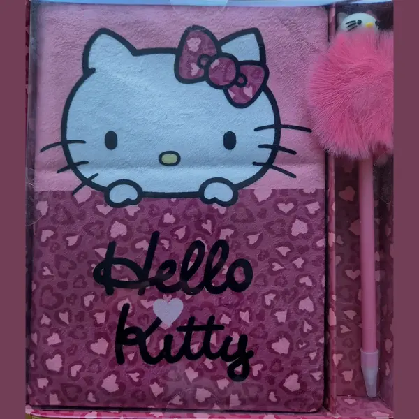 Hello Kitty - Notitieboekje - Pompom Pen thumbnail
