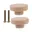 Hout 50MM 2x