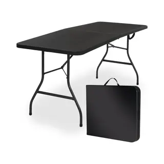 Goliving Klapptisch / Campingtisch - Wetterfest - 180 X 70 X 74 Cm - Schwarz