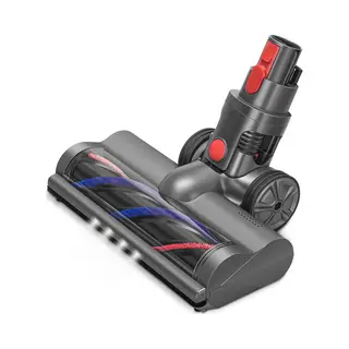 Zenc® Zuigmond Geschikt Voor Dyson V15, V11, V10, V8 & V7 Steelstofzuiger - Turbo Borstel - Vloerborstel Met 4 Led Lampen - Opzetstuk - Mondstuk -