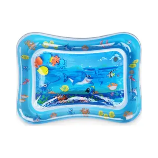 Frummel Waterspeelmat Baby – Watermat – Speelkleed – Opblaasbaar – Waterspeelgoed Baby - Kraamcadeau - Baby Shark