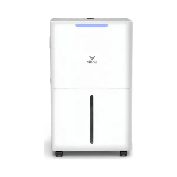 Vibrix DryFlow6 Luchtontvochtiger – 6L Per Dag – Wasdroogfunctie – Stil & Energiezuinig – Ontvochtiger Voor Badkamer, Kelder, Zolder & thumbnail