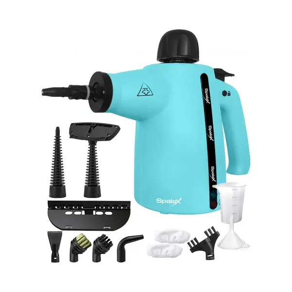 Spalax 14-in-1 Dampfreiniger - 3, 5 Bar Handdampfreiniger - Fleckenreiniger - Dampfreinigung Von Boden, Sofa, Teppich Und Kleidung - Handdampfer - thumbnail