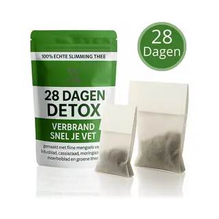 Xtrazz Afslankthee - Detox Thee Voor Vetverbranding En Eetlust Onderdrukking - 28 Dagen