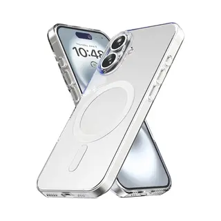 My Case Transparant Hoesje – Geschikt Voor IPhone 16 - Geschikt Voor MagSafe – Slank, Sterk En Shock Proof