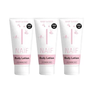Naïf - Verzachtende Bodylotion - Baby's & Kinderen - 3x200ml