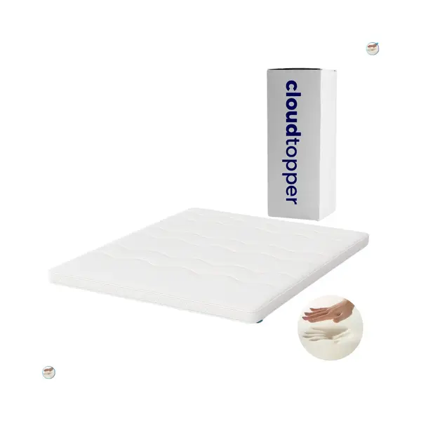Cloudtopper Premium - 180x200 Cm - Hotelkwaliteit - Traagschuim - Extra Dik - Matrastopper - Topmatras - Topper - Topdekmatras- Anti-Allergisch - thumbnail