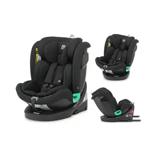 Deryan Colin Luxe I-size Autostoel - Groep 0-1-2-3 - Isofix - 360° Draaibaar - Zwart