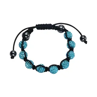 Behave Geknoopte Armband Met Kralen En Steentjes
